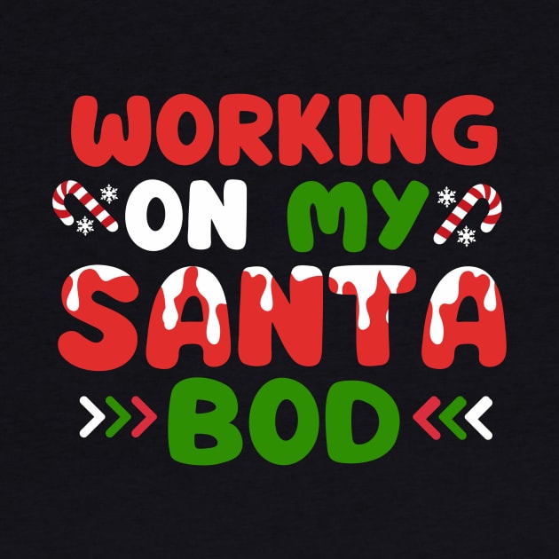 Working on my santa bod funny holiday by Fun Planet